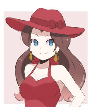 Super Mario Odyssey - Mayor Pauline Sketch