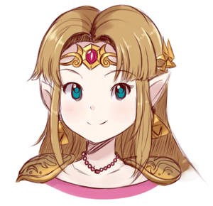 Super Smash Bros Ultimate - Zelda (sketch)