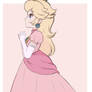 Princess Peach - Mosaic (Colored Sketch Ver.)