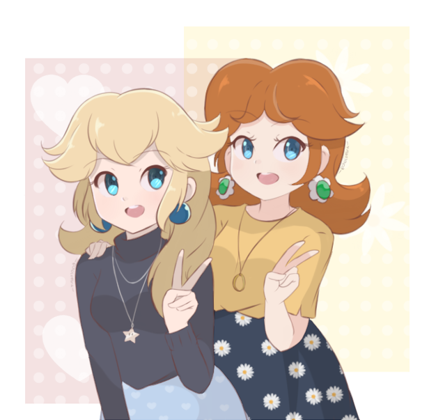 Resultado de imagen para luigi x daisy fanart