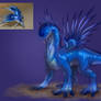 Blue Sea Slug Dragon Concept