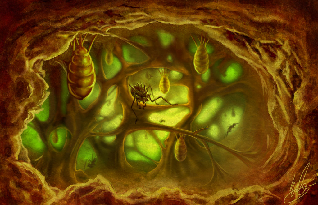 Alien Insect Hive Sci Fi Book Hive Mind at Amanda Okane blog