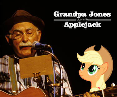 Grandpa Jones plays with Applejack