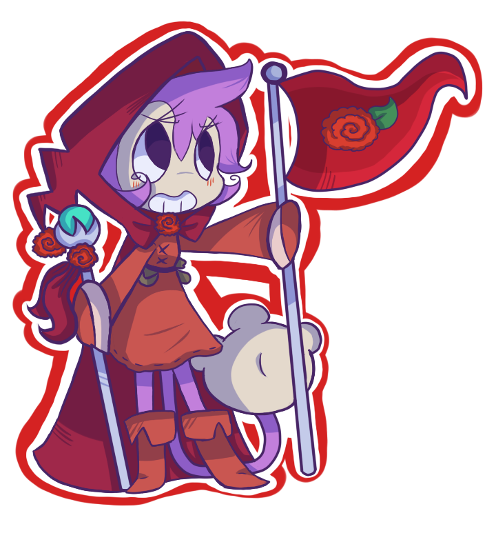 Gametoons Roses Red Ribbon RR- Rise Red Roses! by DreamerMB on DeviantArt