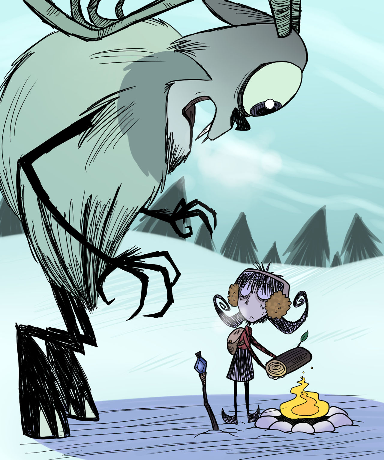 Don't Starve персонажи Виллоу