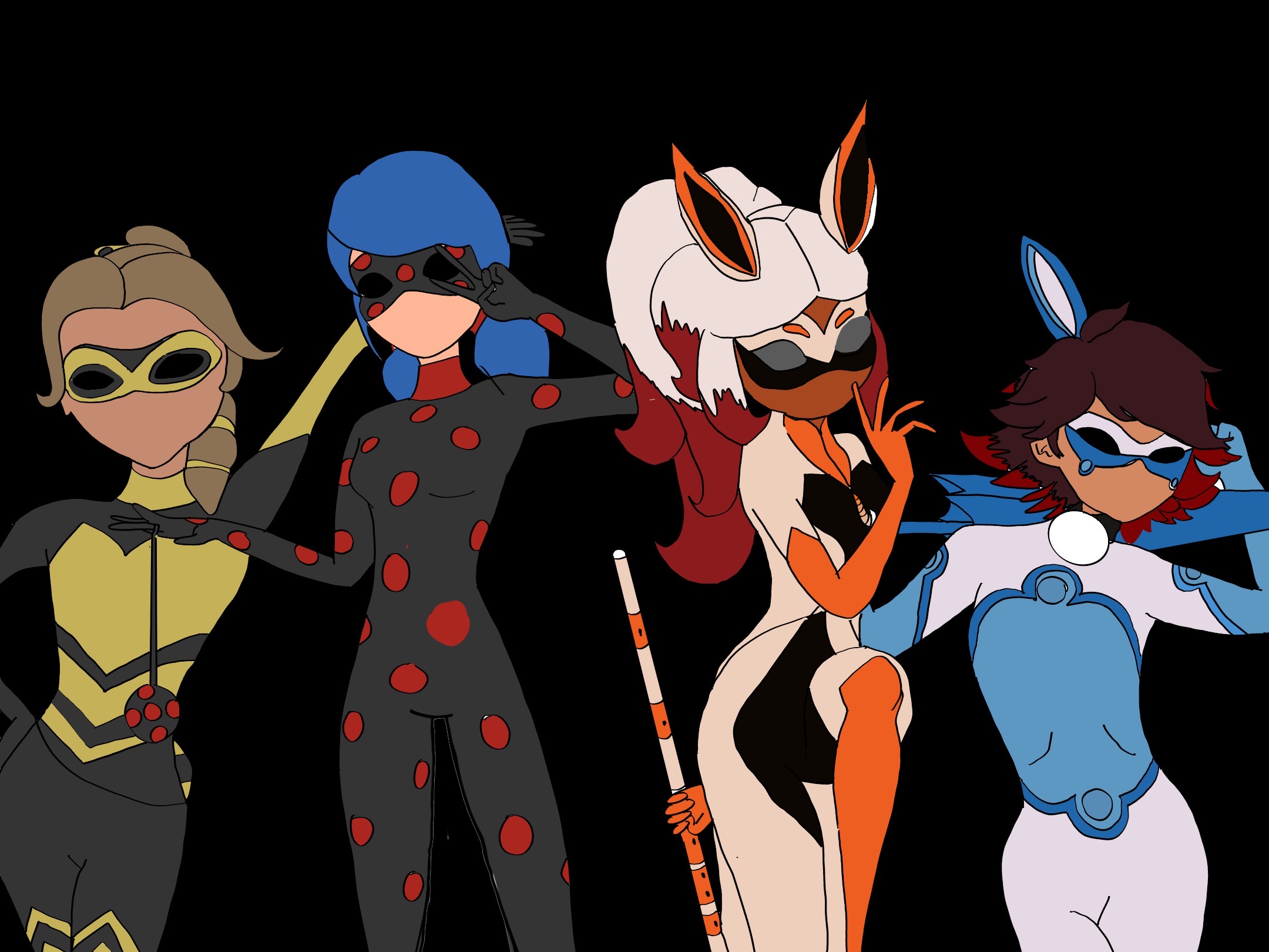 Ladybug Inverted REVERSE MIRACULOUS by BblazeCreations on DeviantArt