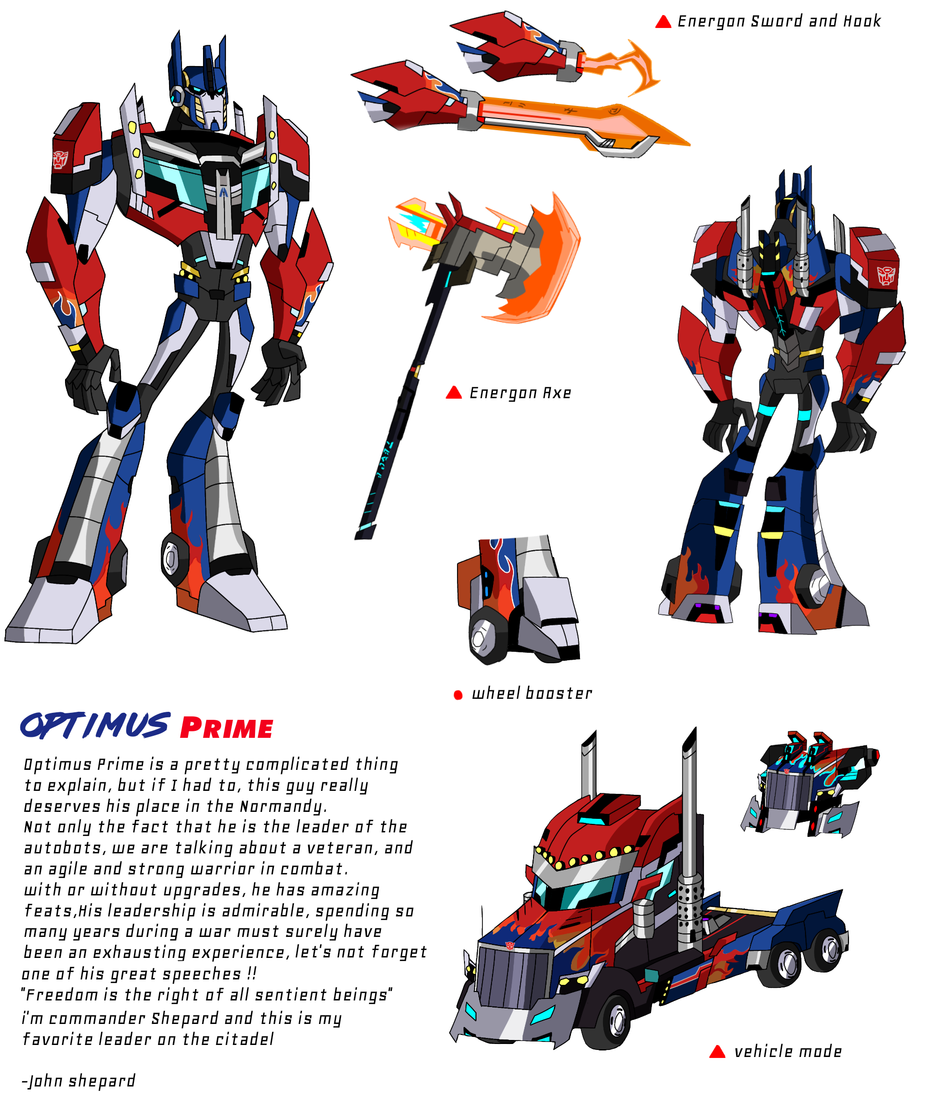 その他 transformer almanac Allspark Almanac Codex: Optimus Prime by MaxerAlfa017 on