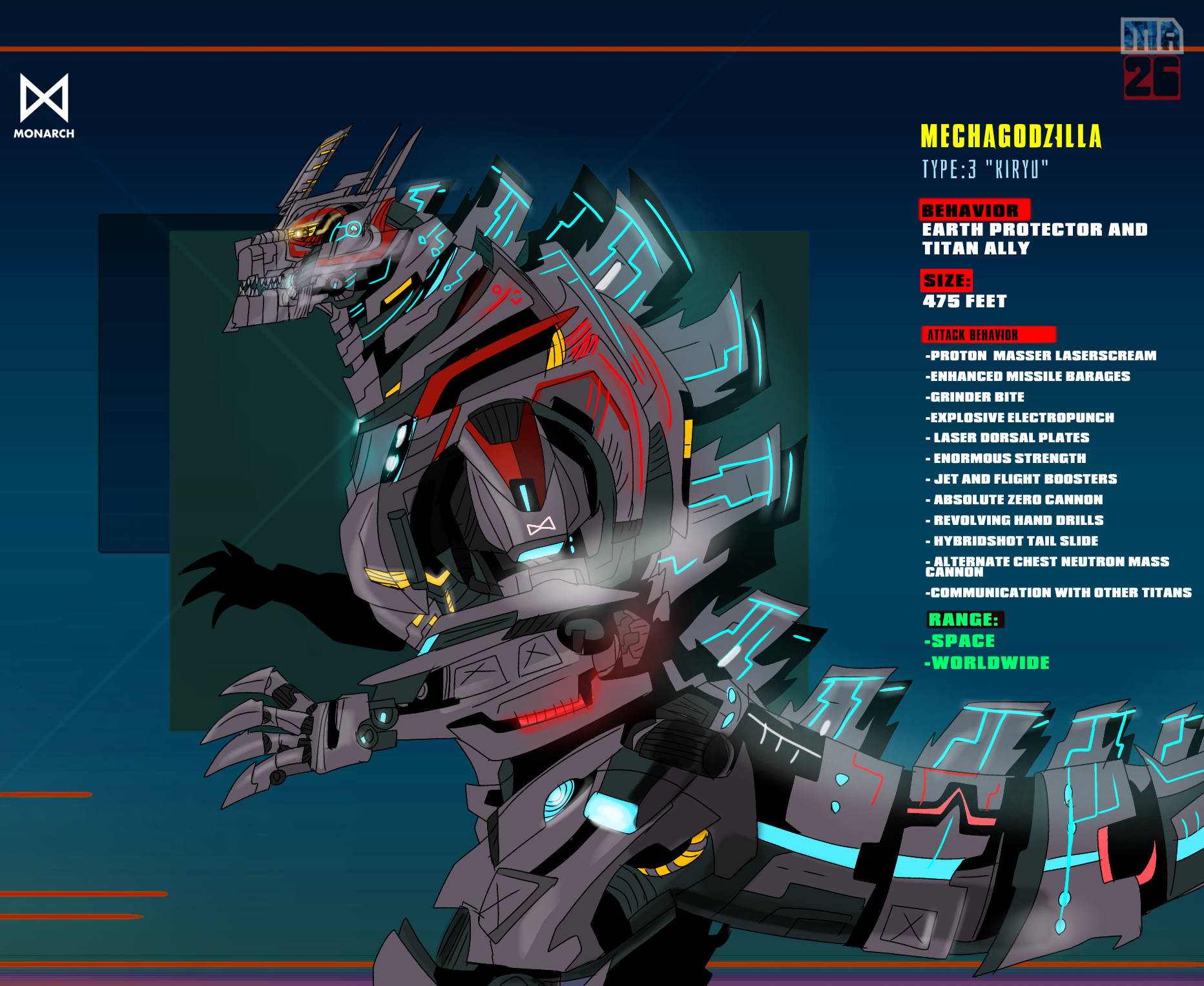 Godzilla Earth - Mechagodzilla #3 by DracoTyrannus on DeviantArt