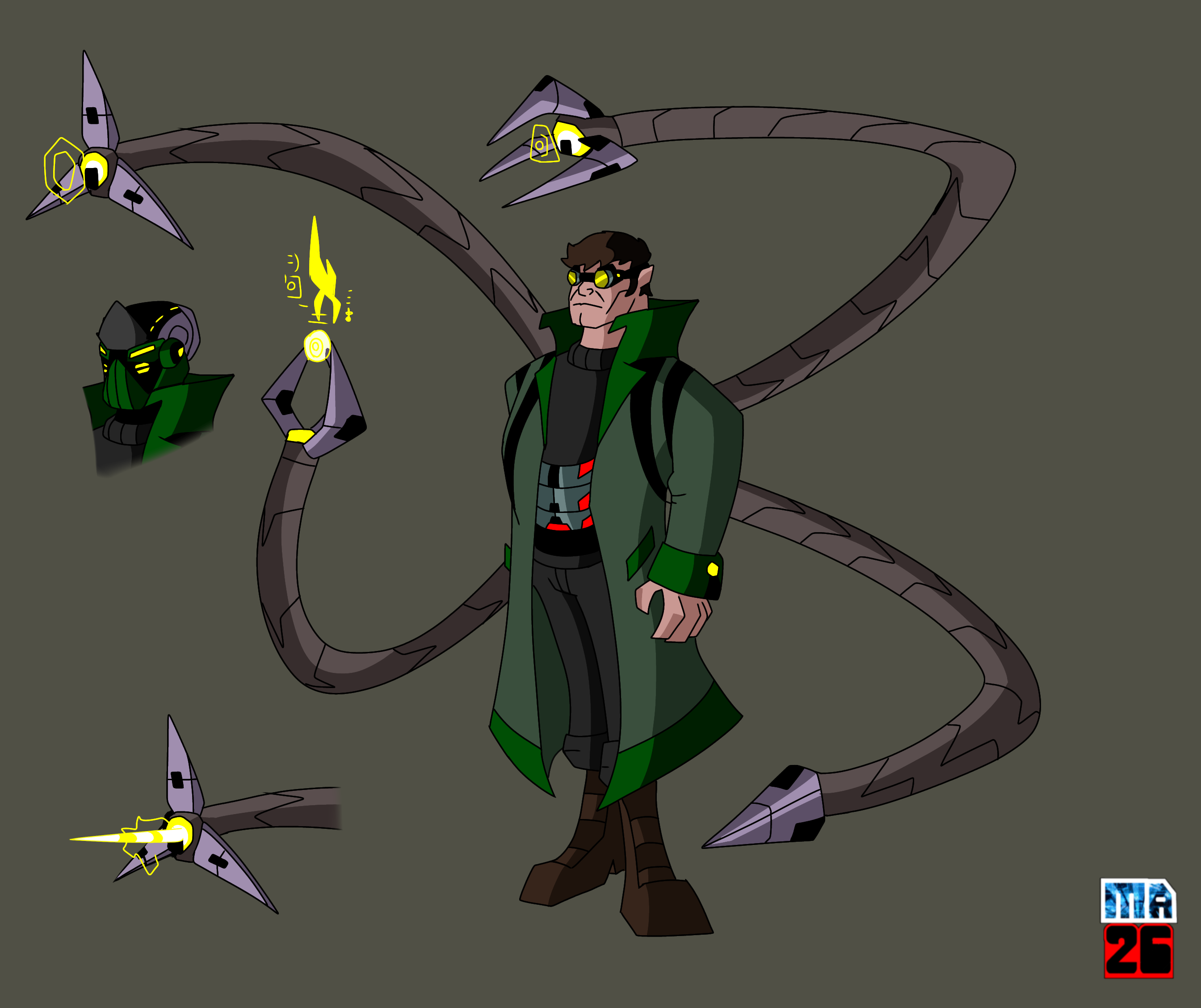 Doctor Octopus Fan Design by Insane-Mane on DeviantArt