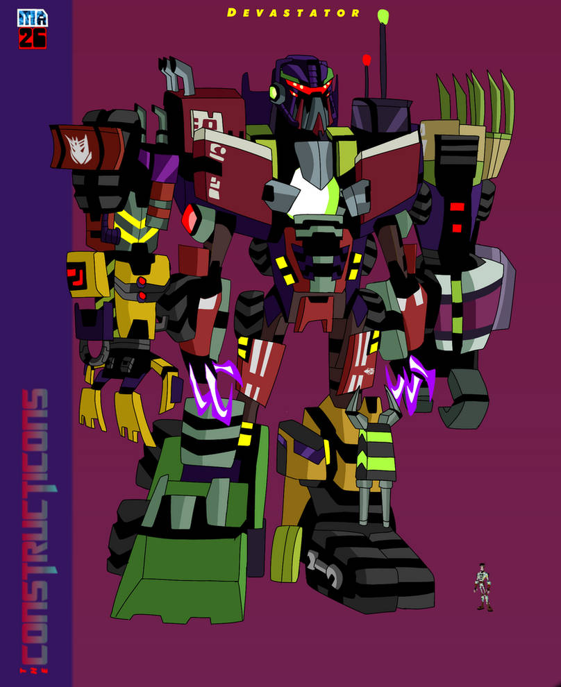 Combiner wars-The Devastator (Base form) by MaxerAlfa017 on DeviantArt