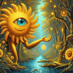 The Eye of the Golden Forest