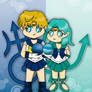 Sailor Uranus and Neptune Planet