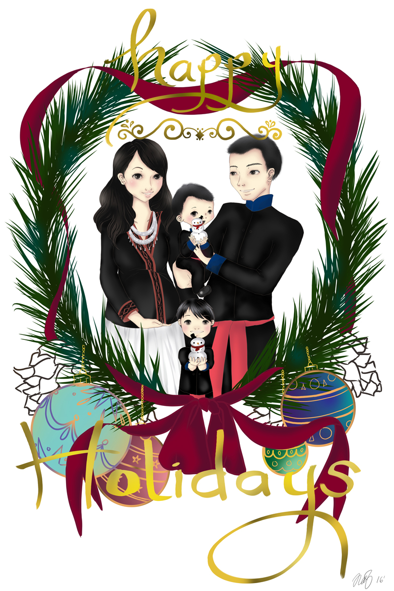 Happy Holidays - Comms by Loilie