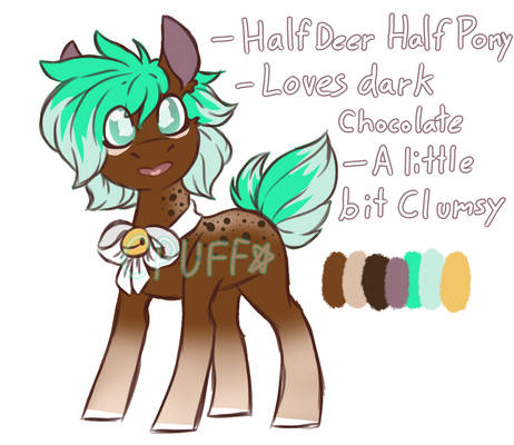 Coco Mint Deer Pony Adopt (closed)