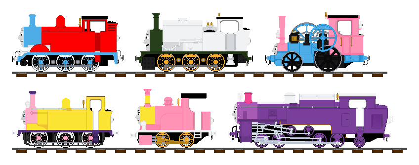 Tiny Toon characters as Thomas characters sprites by Curtis-Parish on ...