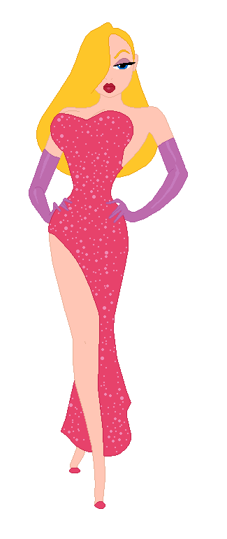 Heather Lockheart as Jessica Rabbit by Curtis-Parish on DeviantArt