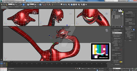 Characters Creation - Red Devil (preview) WIP 02