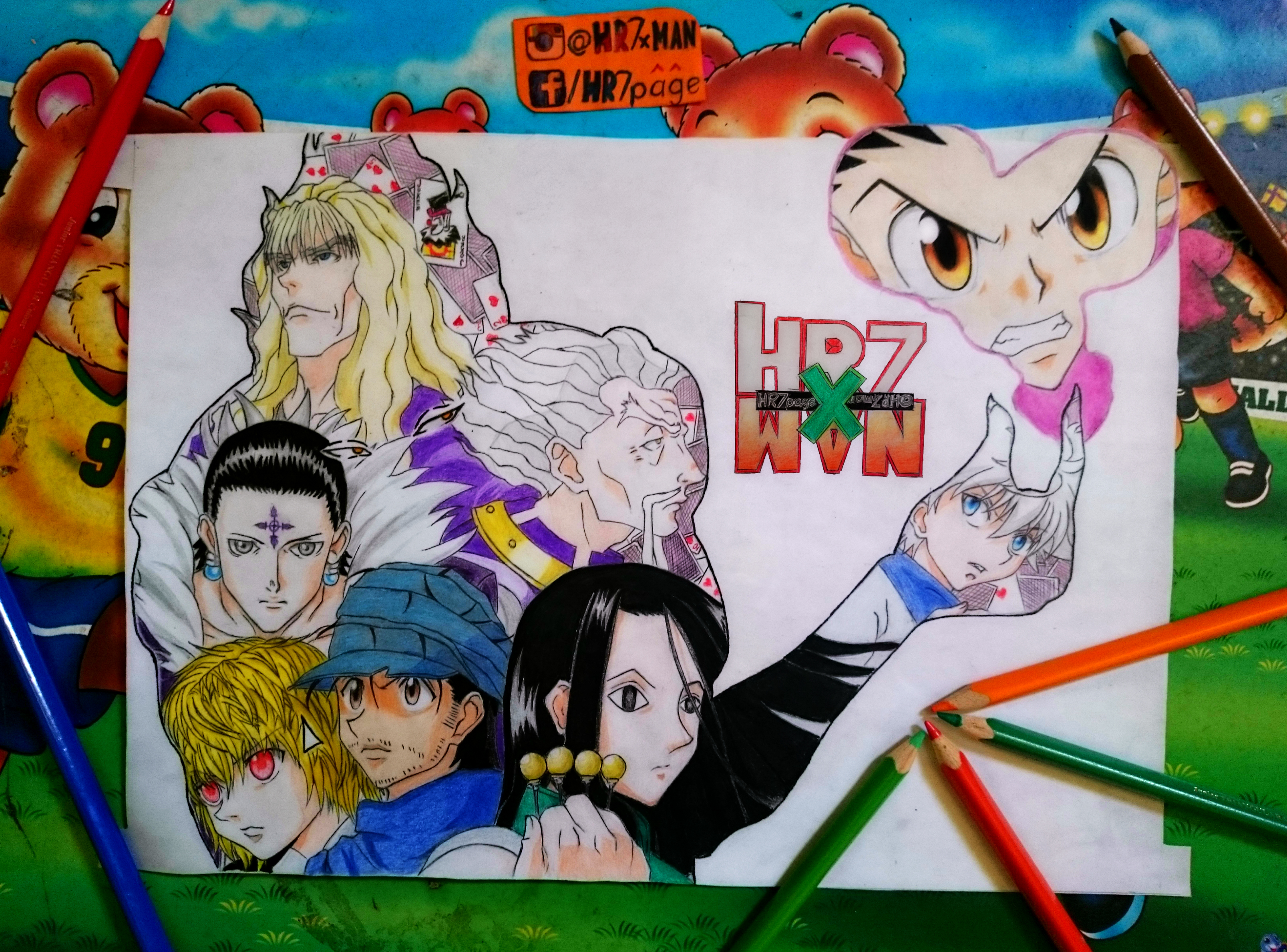 Hunter X Hunter Silhouette Drawing By Hr7xman On Deviantart