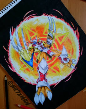 Wargreymon Drawing