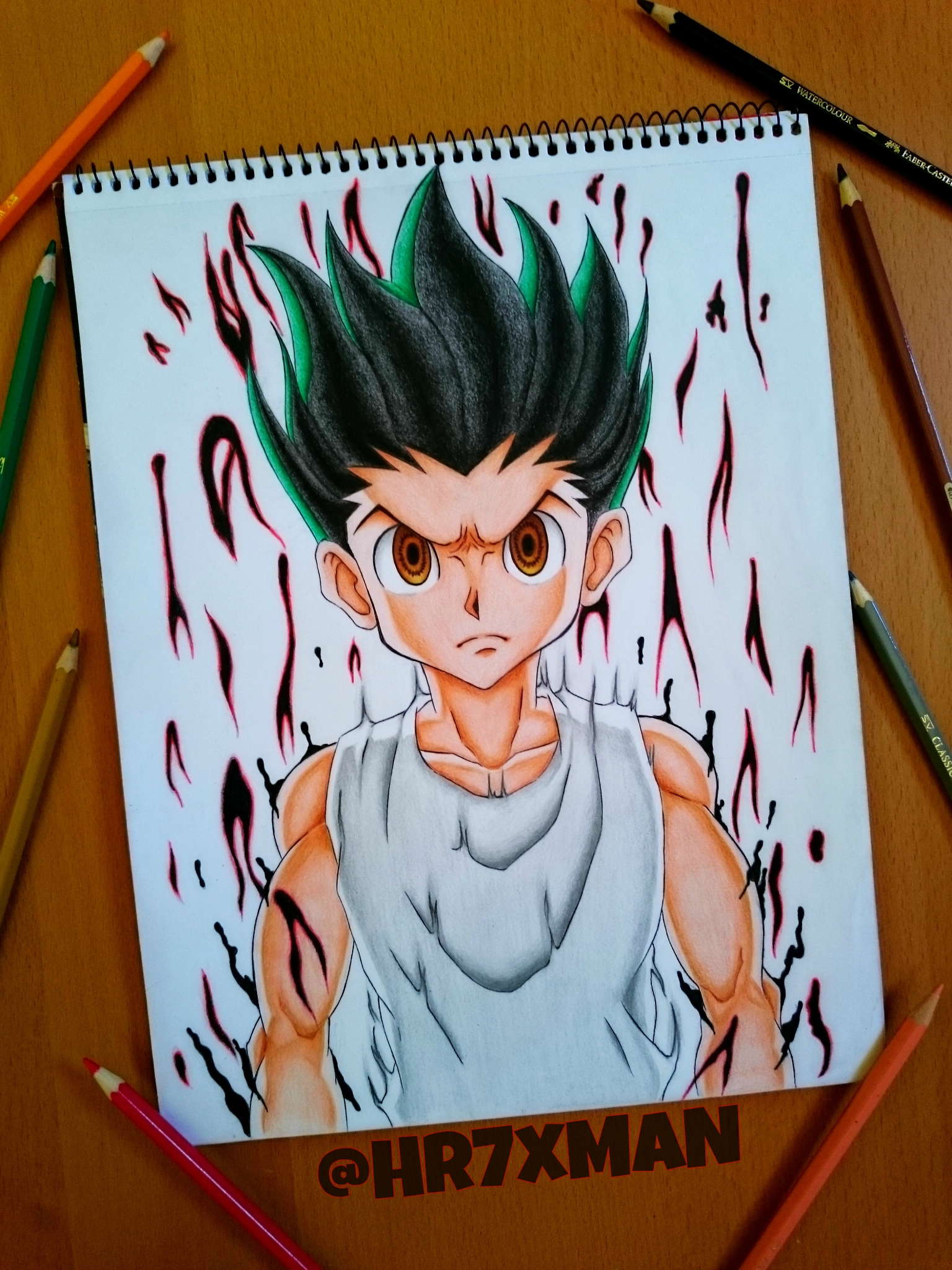Gon Freecs Drawing By Hr7xman On Deviantart