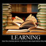 Motivational Poster: Learning