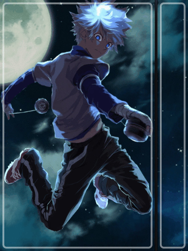 Killua Deviantart Killua steam artwork (animated) by Ivpavik on DeviantArt