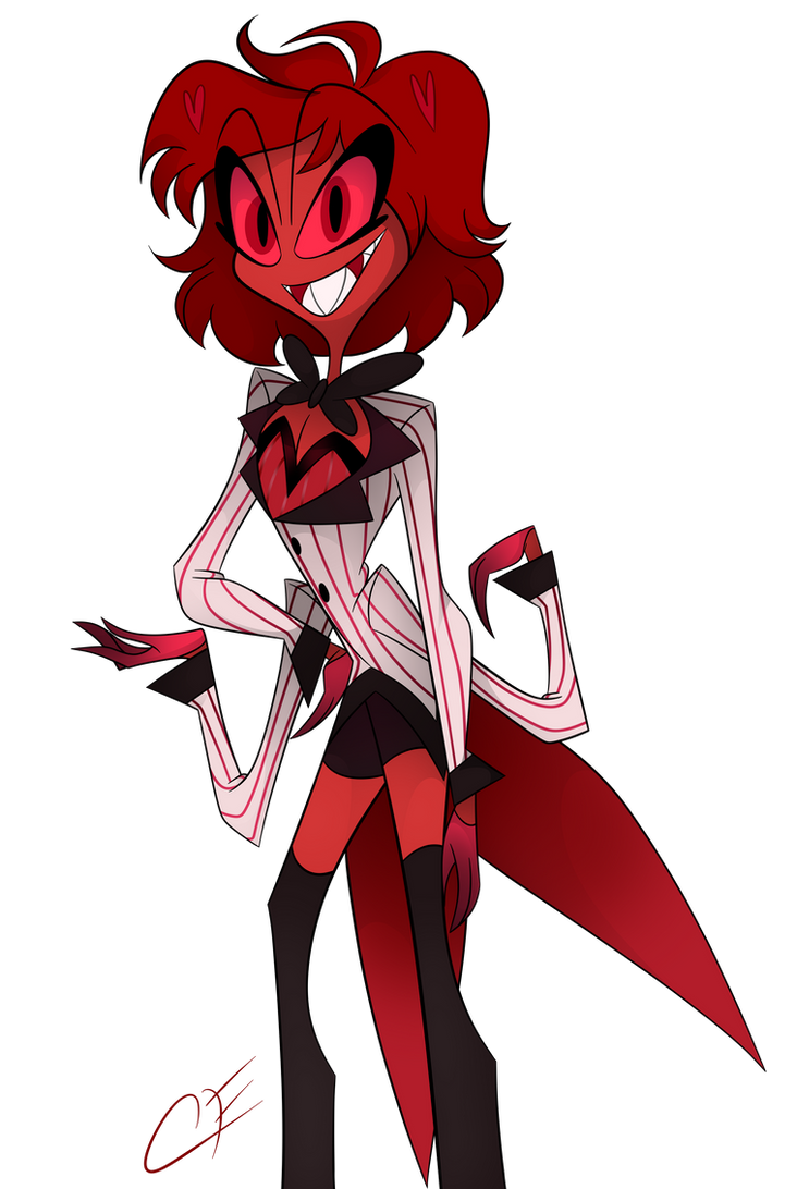 Ruby Hart Ruby Hart new outfit (Hazbin Hotel OC) by TheVillagerKingGamer on ...