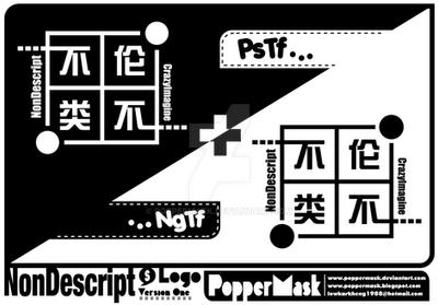 NonDescript Logo Ver.1 by PopperMask on DeviantArt