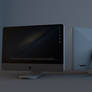 iMac 2012 model Wallpaper ( Cinema4d)