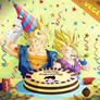 Dragon Ball - GOHAN 85 - HAPPY BIRTHDAY VEGETTO