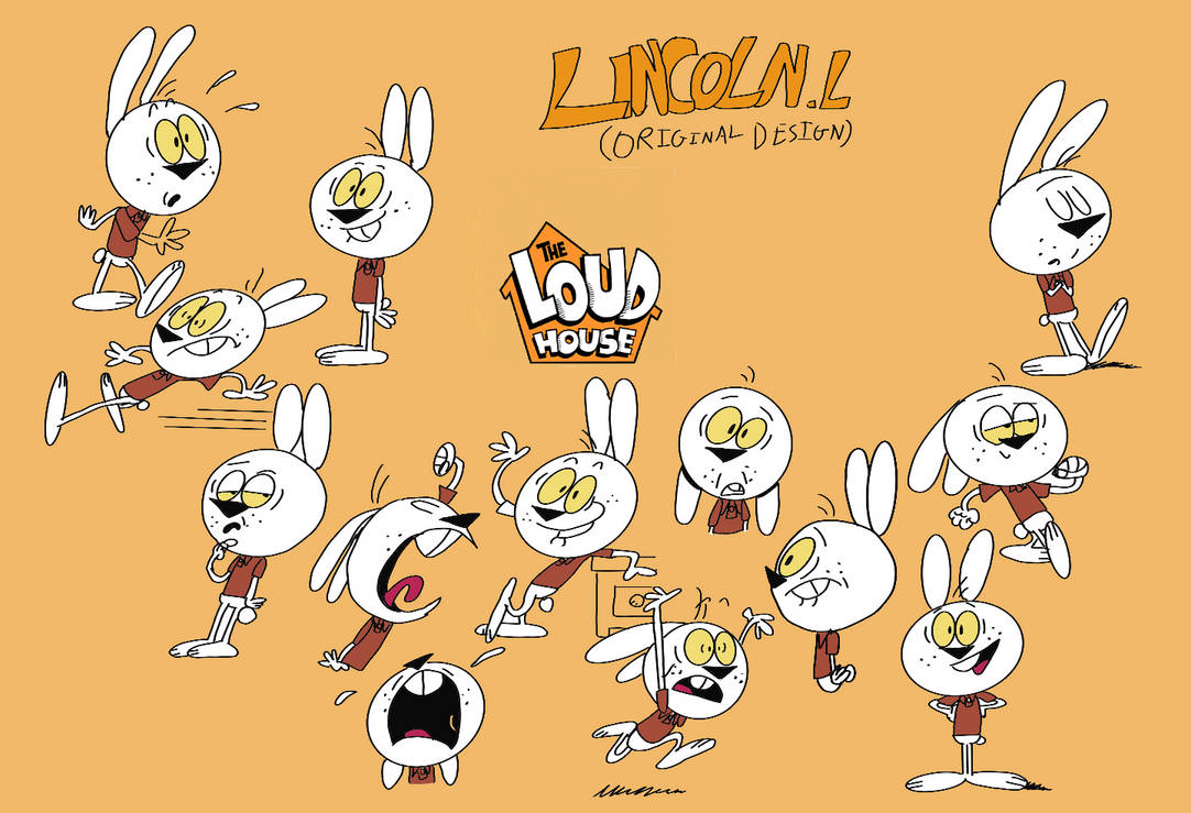The Loud House Rabbits: Lincoln Loud (Original) by AustinHarrisonDaily ...