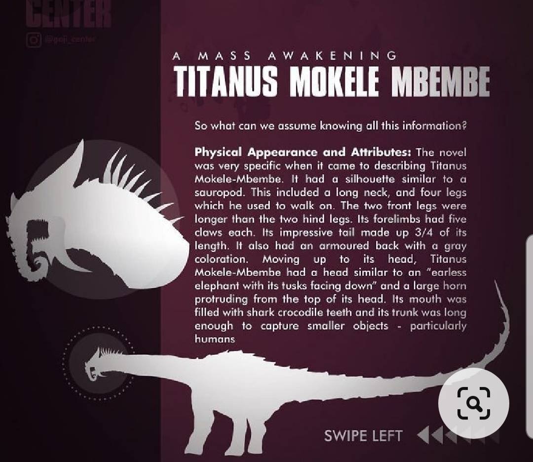 Everything We Know So Far About Titanus Mokele Mbembe from