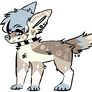 brown/blue canine adopt ((OTA CLOSED))