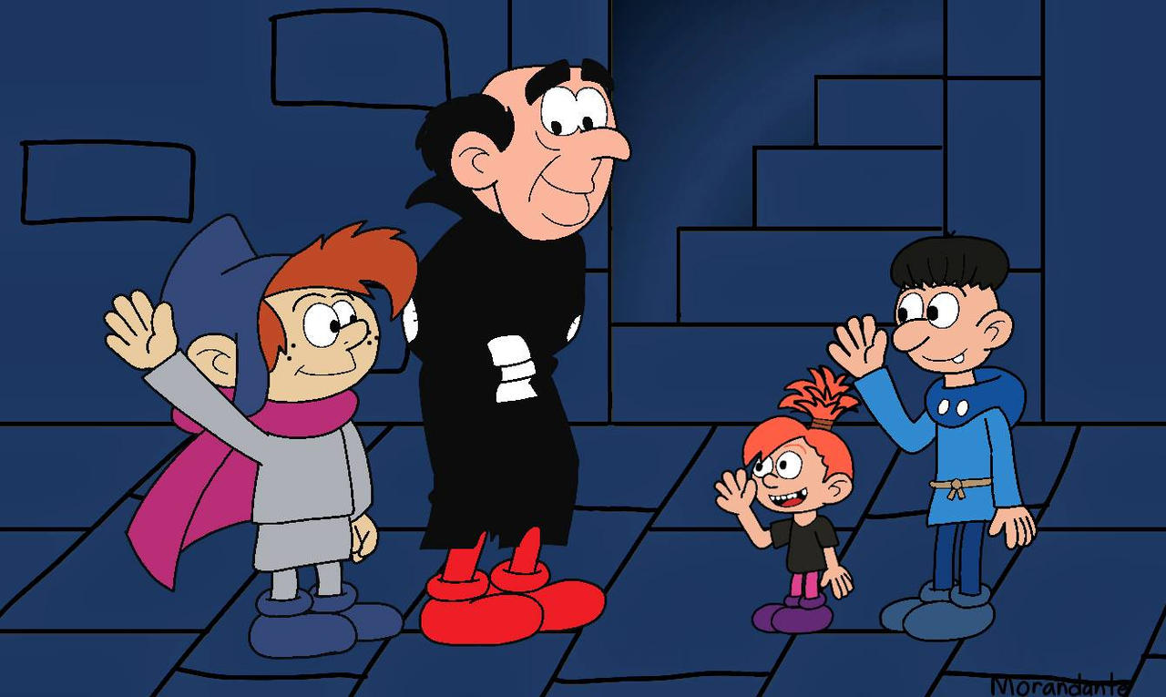 Scruple meets Dwayne and Rowena by Morandante on DeviantArt