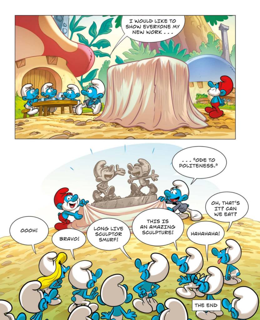 The smurf who was not polite ending by Morandante on DeviantArt