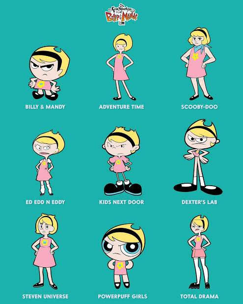 Mandy Super Diff Mandy in different styles by Morandante on DeviantArt