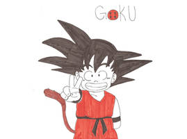 Kid Goku Peace