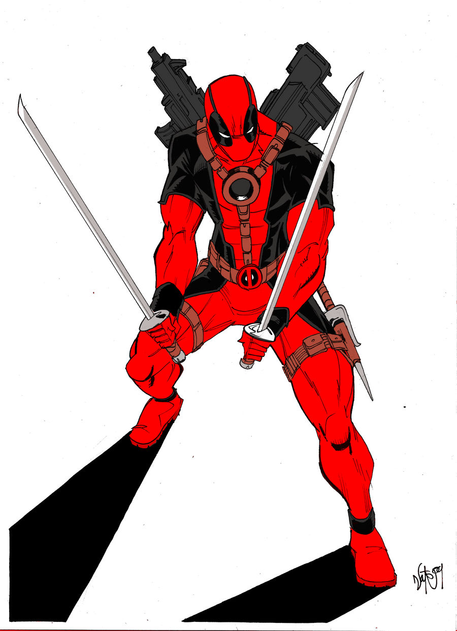 Deadpool Colors by Johnwedd on DeviantArt