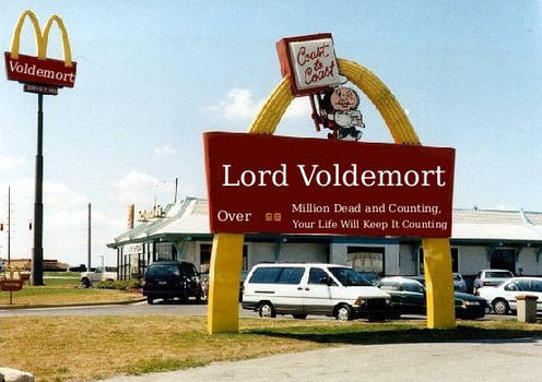 Everyone Eat At Lord Voldemort