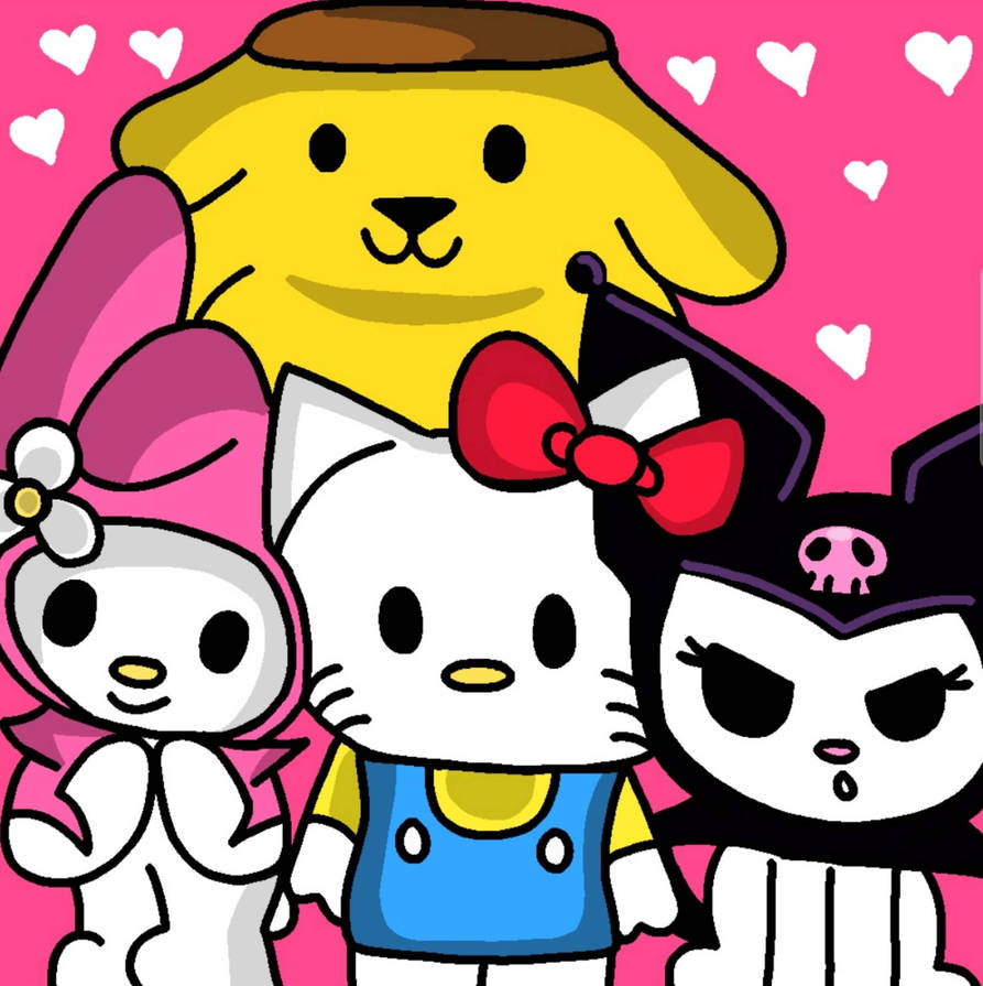 Hello Kitty and friends by TopEggosSuager on DeviantArt