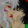 Inuyasha x Kagome demon Kiss