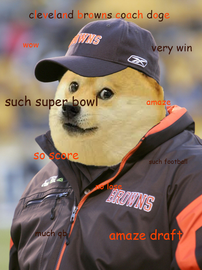 cleveland browns coach doge