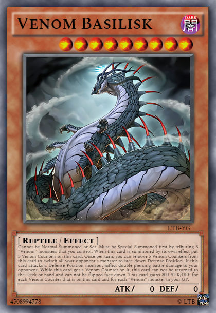 Venom Basilisk Card By LordTomBond On DeviantArt venom-basilisk-card-by-lordtombond-on-deviantart