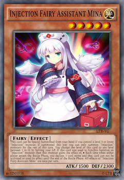 Injection Fairy Assistant Mina card