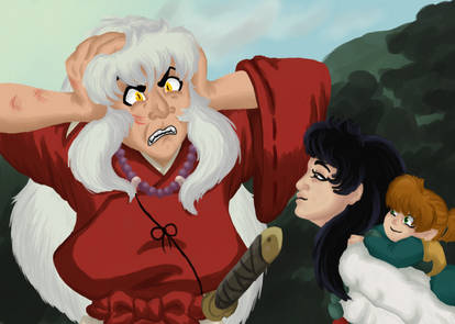 .:Screencap Redraw:. Say that one word, Kagome