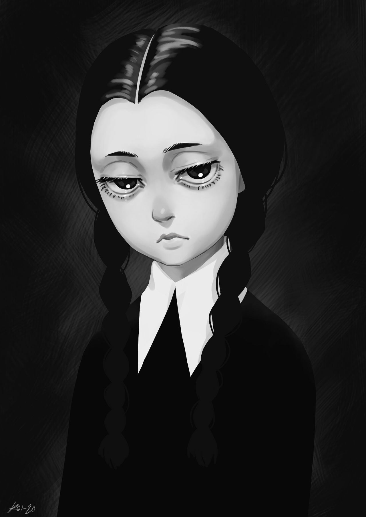Wednesday Addams by KoiHorkka on DeviantArt