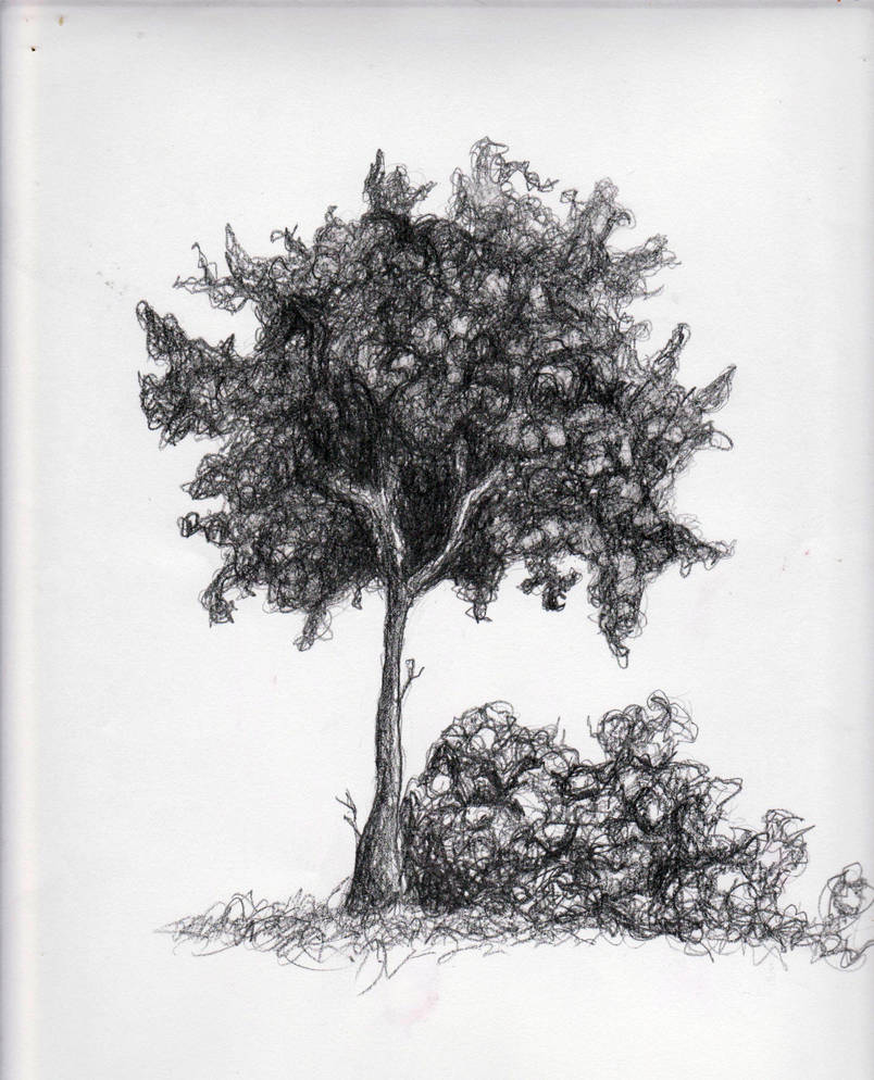 scribble tree by ArchAntagonist on DeviantArt