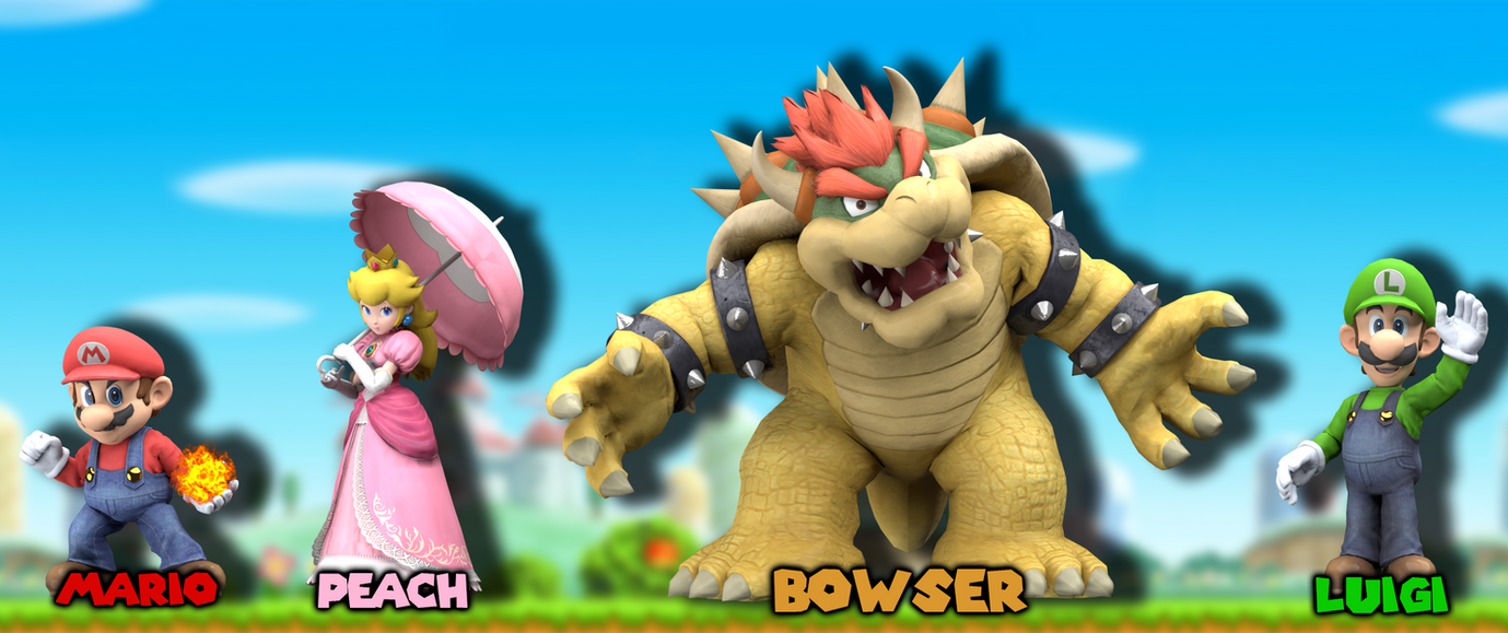 Mario Coexist Mario and Co by unbecomingname on DeviantArt