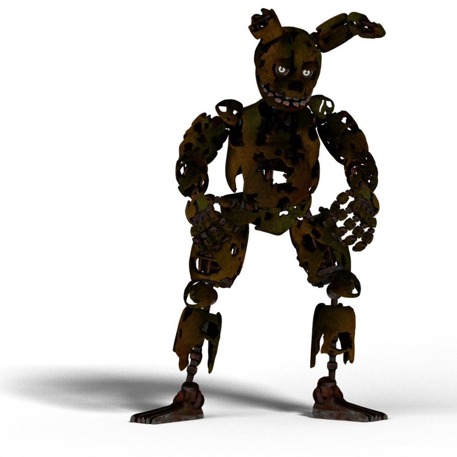 Spring Trap Vr Rig FNaF VR - Springtrap Render by unbecomingname on DeviantArt