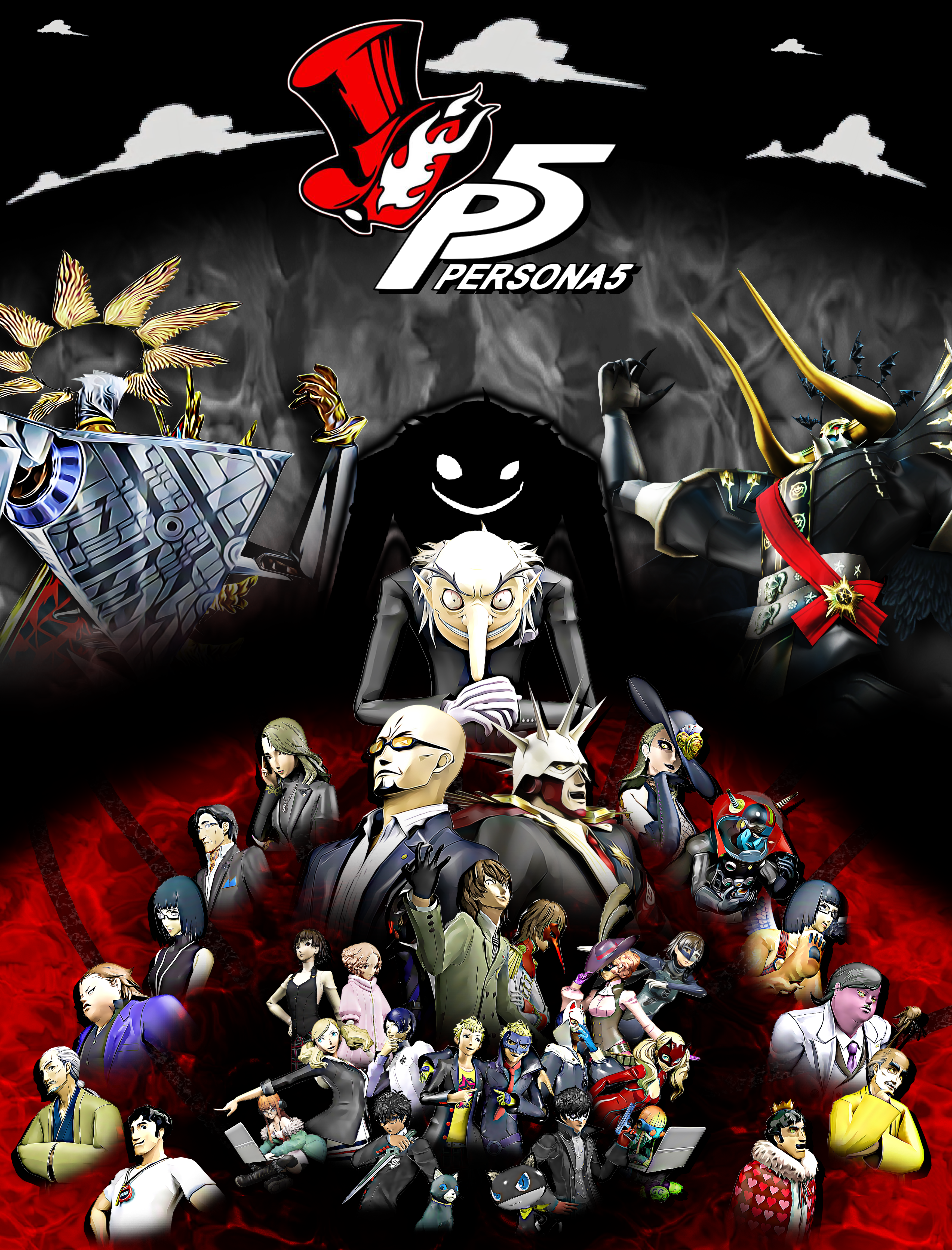 Persona 5 The Phantom X by Hatredboy on DeviantArt